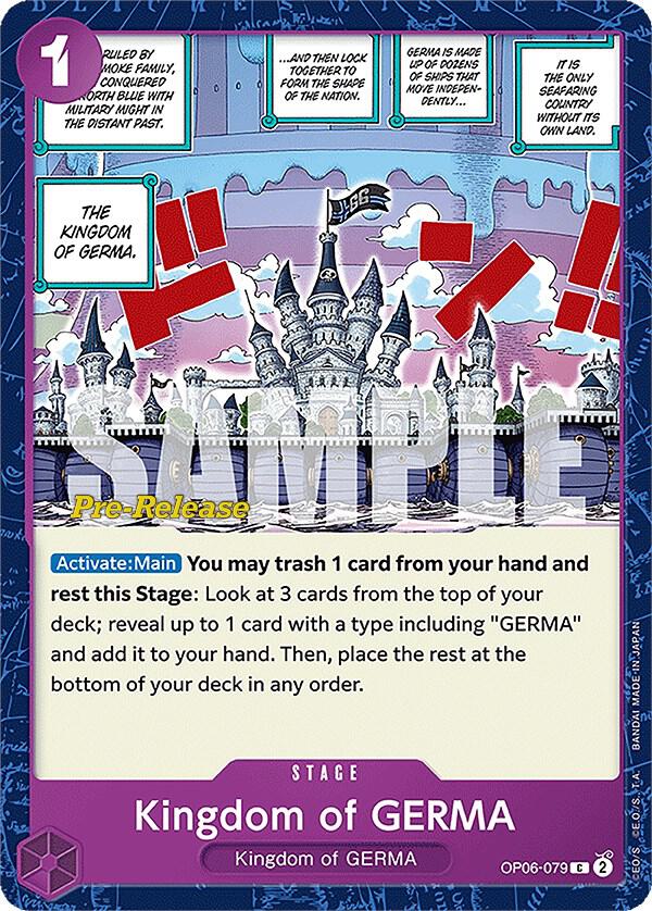 Kingdom of GERMA card artwork