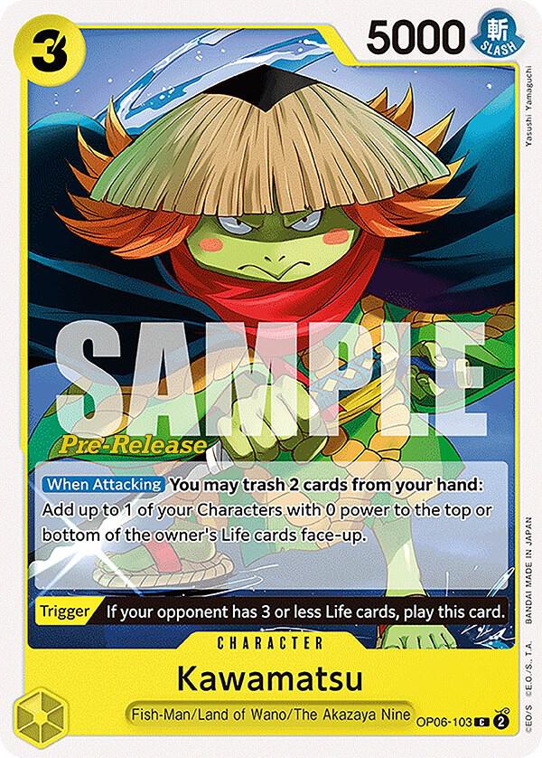 Kawamatsu card artwork