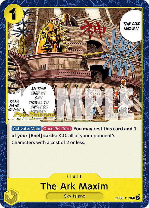 The Ark Maxim card artwork