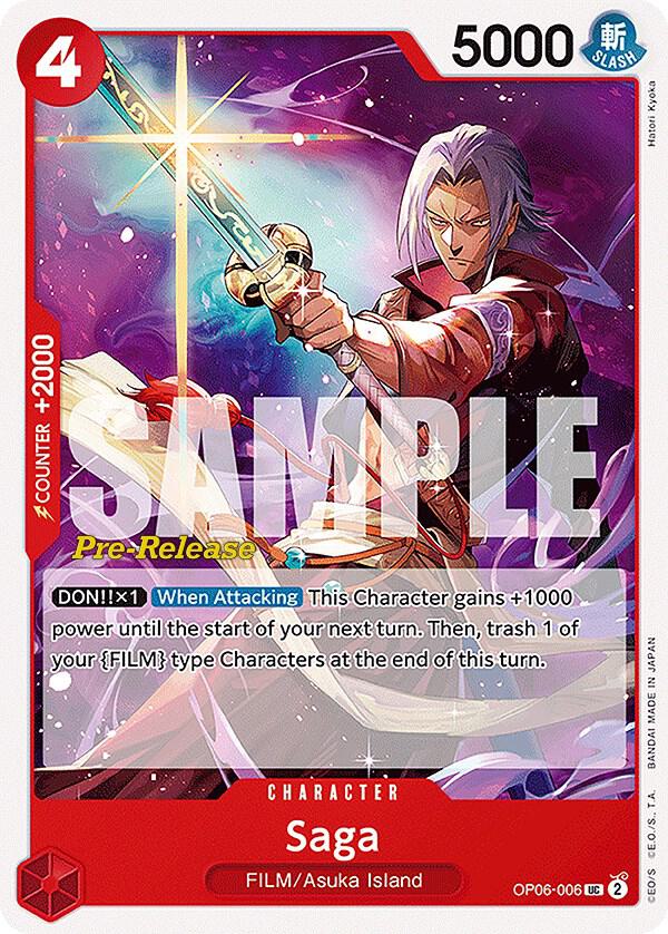 Saga card artwork