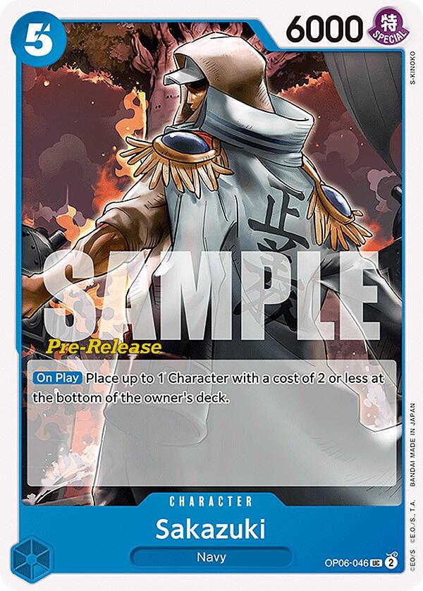 Sakazuki card artwork