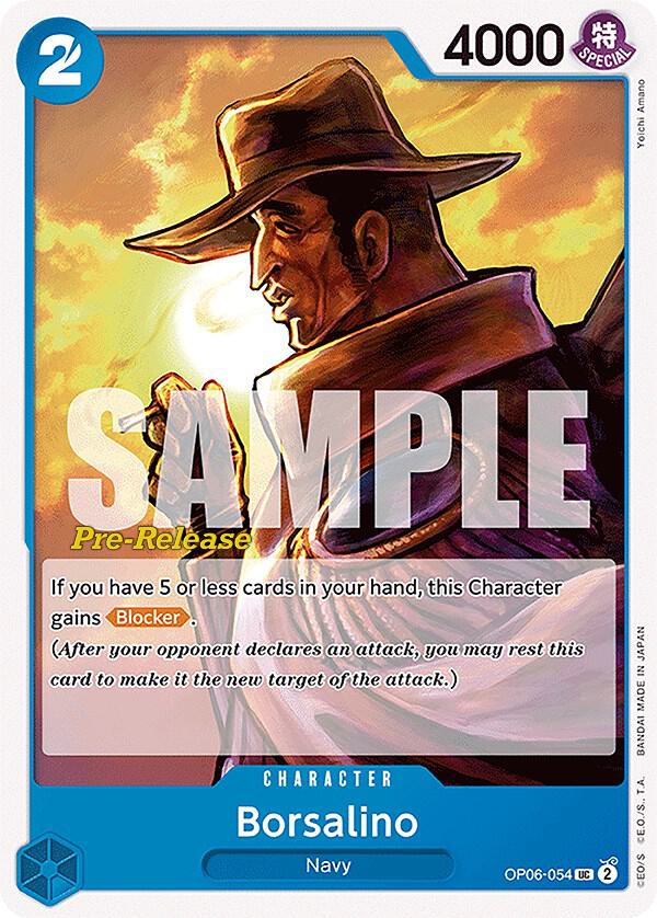 Borsalino card artwork