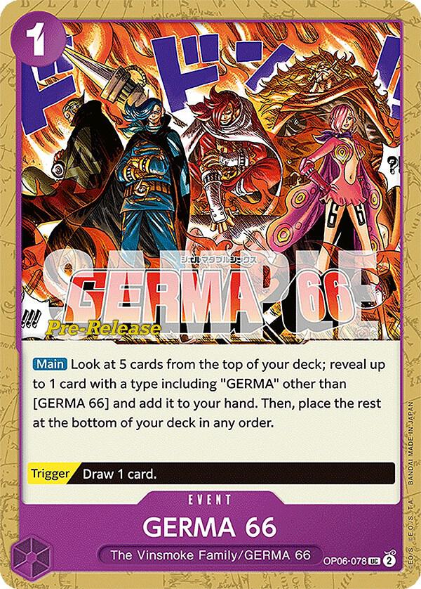 GERMA 66 card artwork