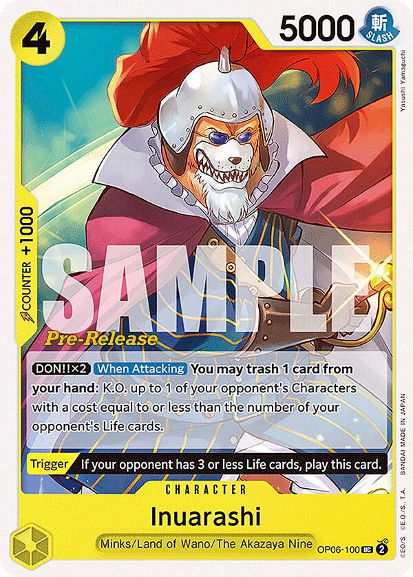 Inuarashi card artwork