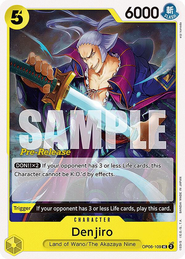 Denjiro card artwork