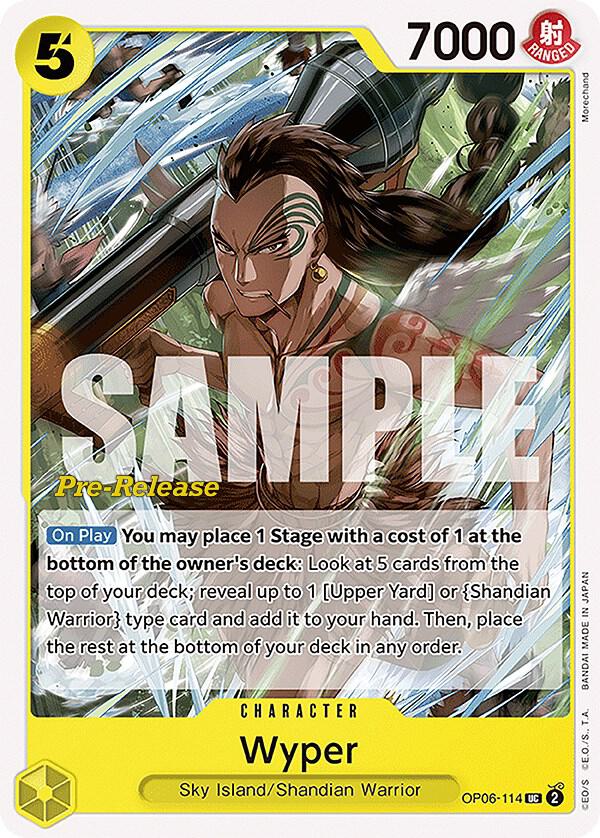 Wyper card artwork