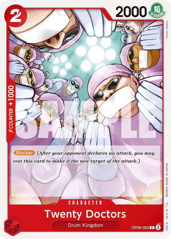 Twenty Doctors card artwork