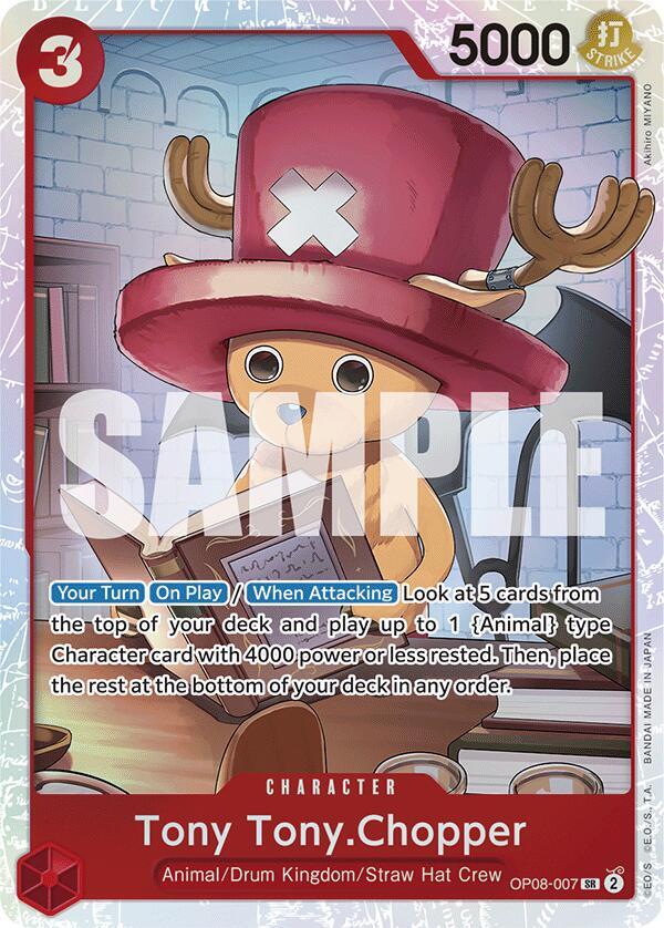 Tony Tony.Chopper (007) card artwork