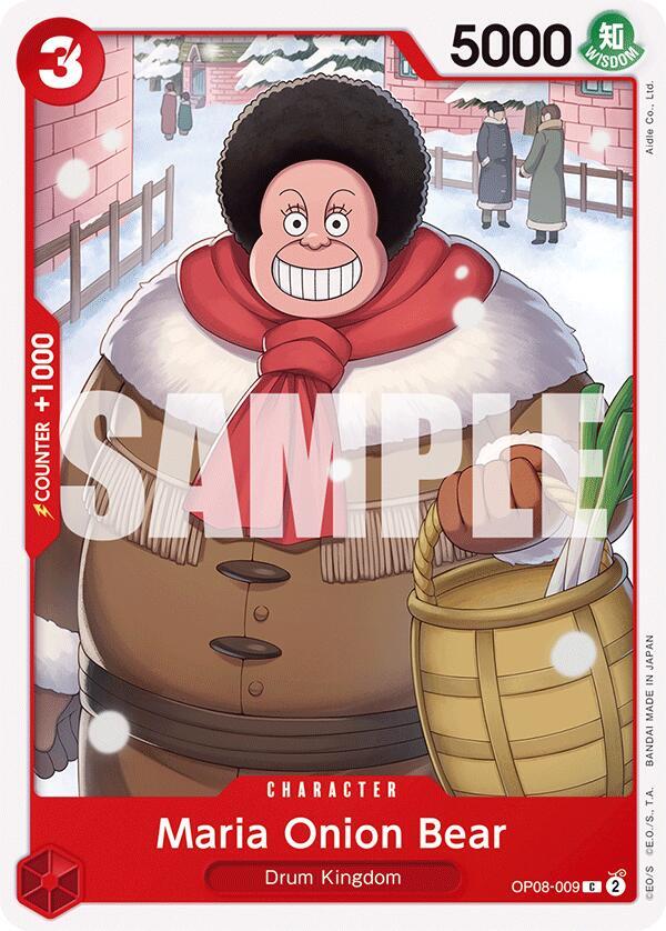 Maria Onion Bear card artwork