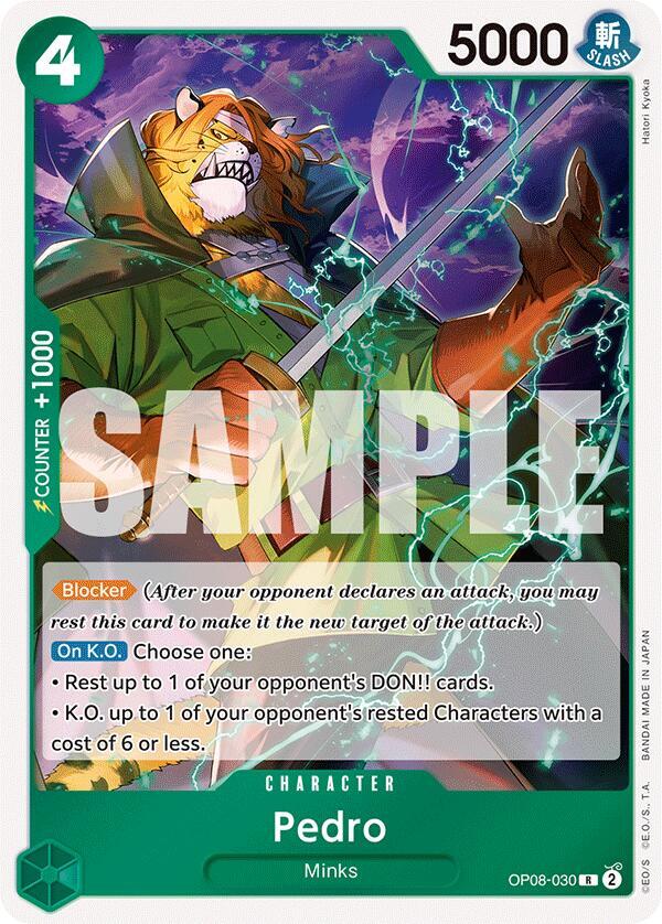 Pedro card artwork