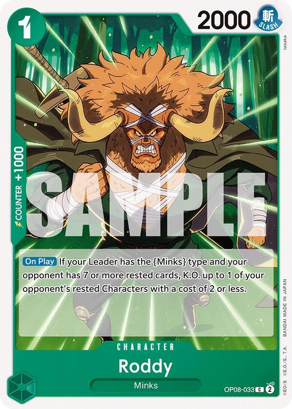 Roddy card artwork