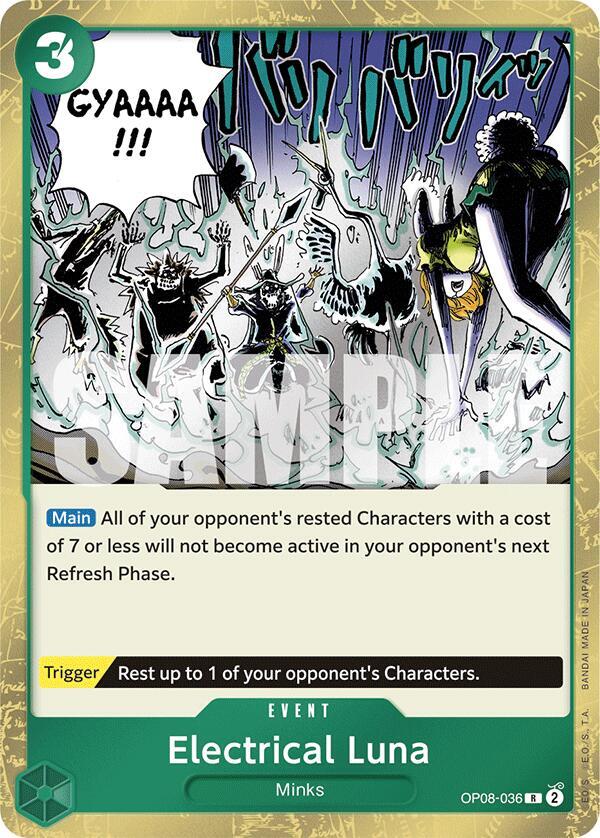 Electrical Luna card artwork