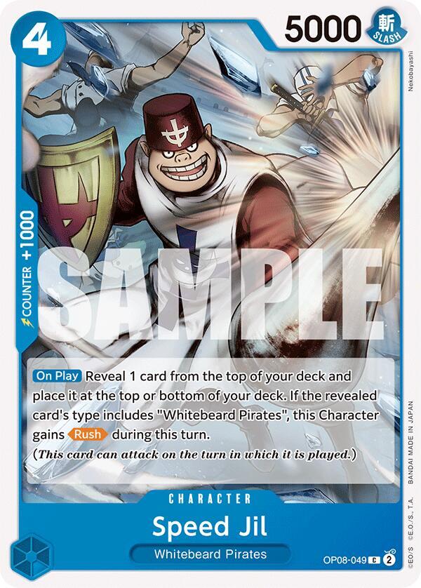 Speed Jil card artwork