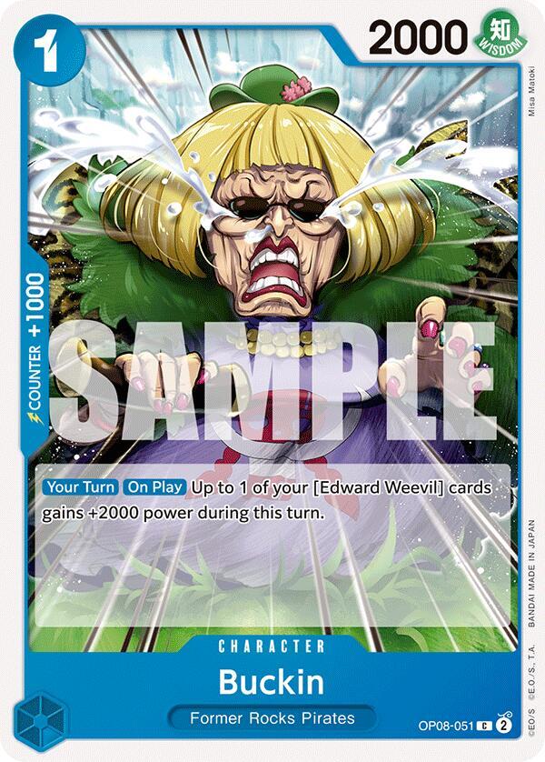Buckin card artwork