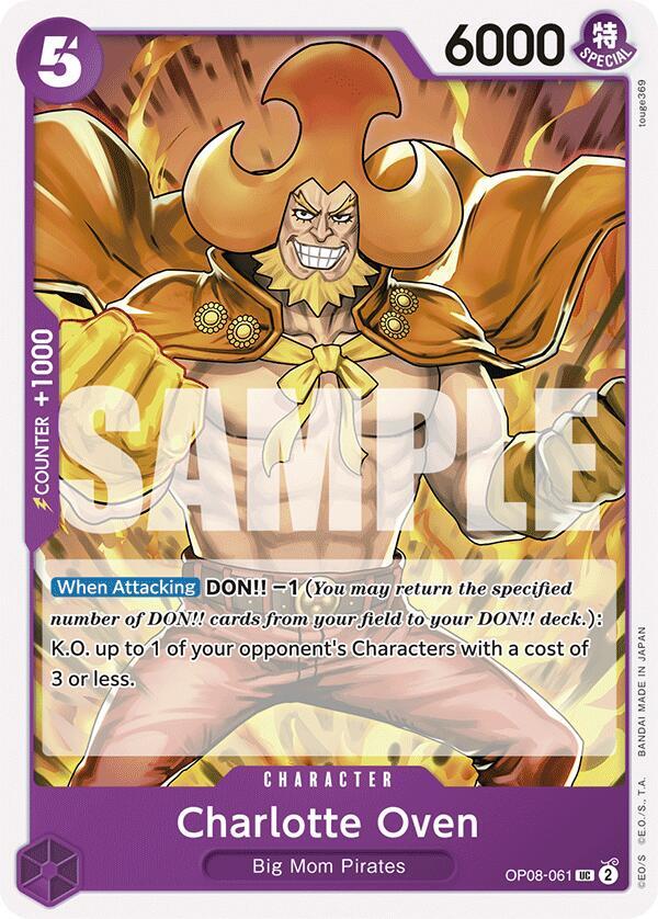 Charlotte Oven card artwork