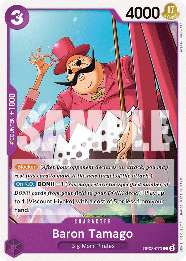 Baron Tamago card artwork