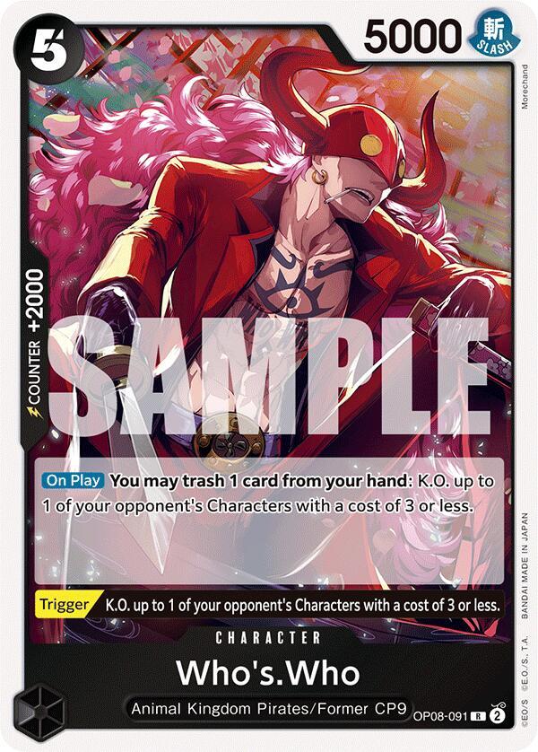 Who's.Who card artwork