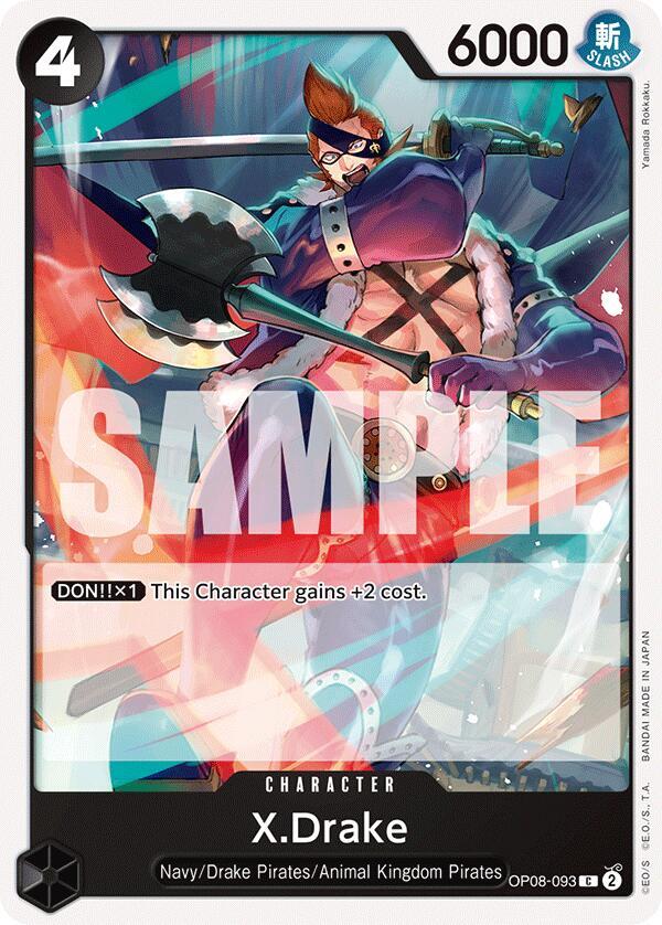 X.Drake card artwork