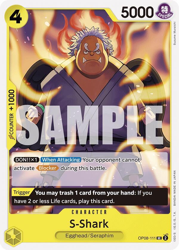 S-Shark card artwork