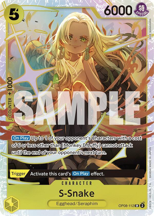 S-Snake card artwork