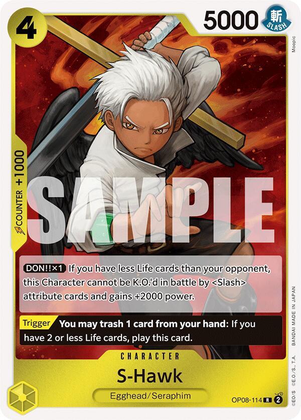 S-Hawk card artwork