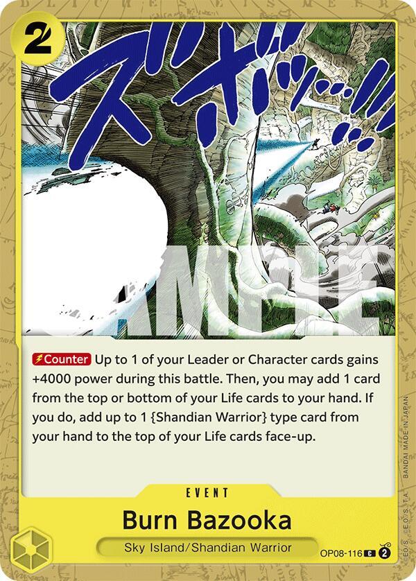 Burn Bazooka card artwork