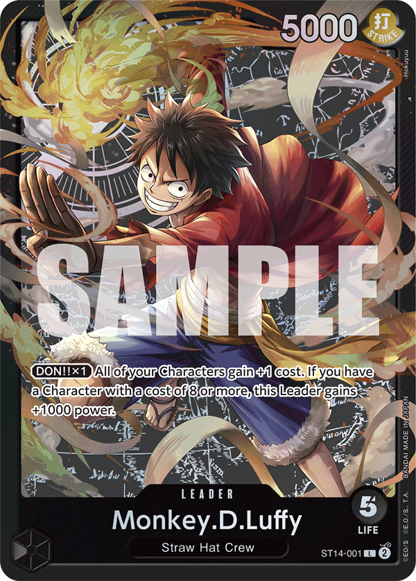 Monkey.D.Luffy (001) card artwork