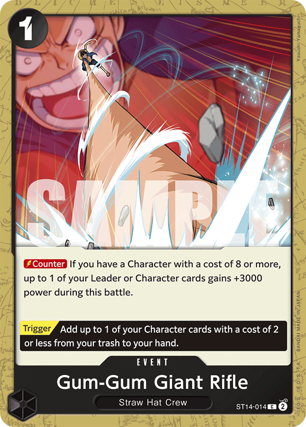 Gum-Gum Giant Rifle card artwork