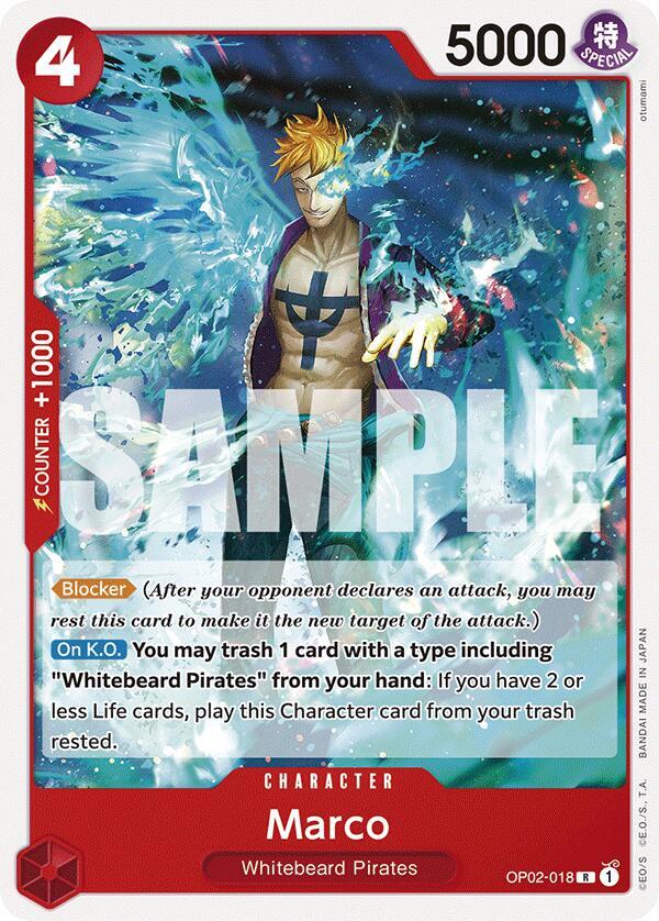 Marco card artwork