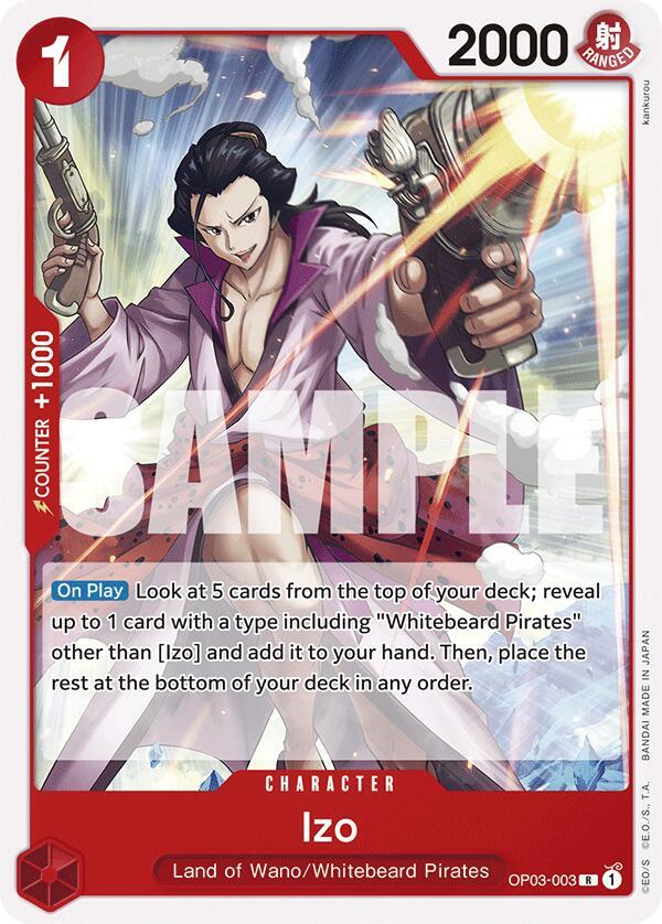 Izo card artwork