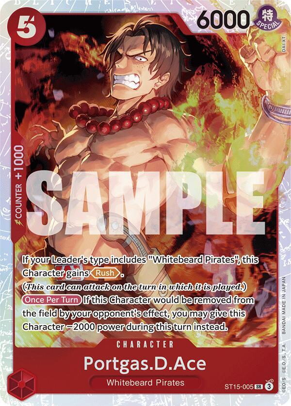 Portgas.D.Ace card artwork