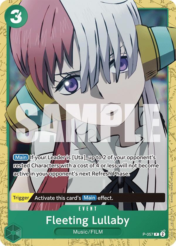 Fleeting Lullaby card artwork