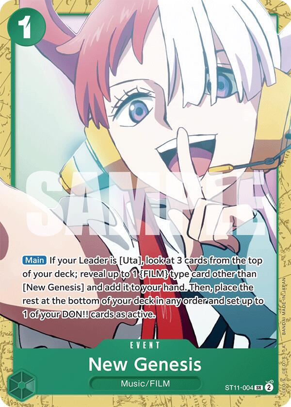 New Genesis card artwork