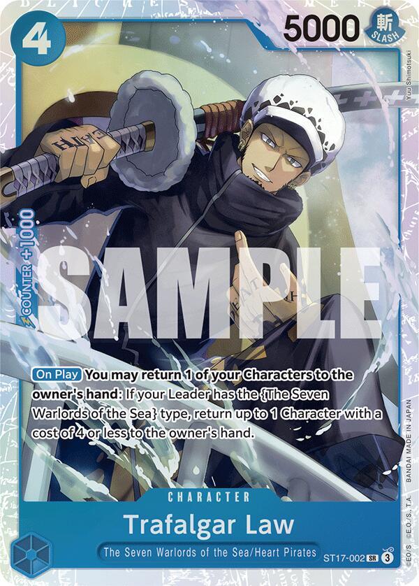Trafalgar Law (ST17-002) card artwork