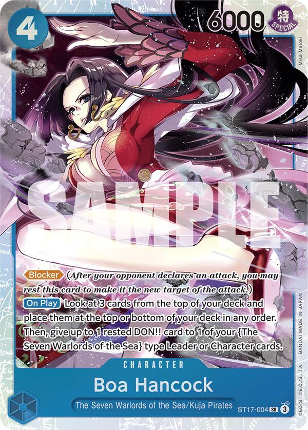 Boa Hancock card artwork