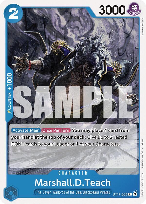 Marshall.D.Teach card artwork