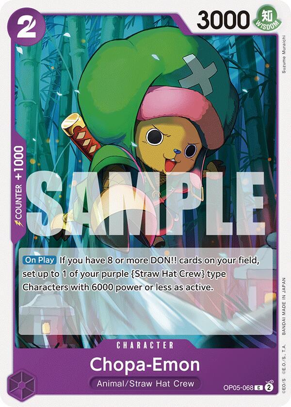 Chopa-Emon card artwork