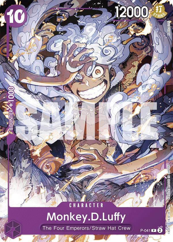Monkey.D.Luffy (P-041) card artwork