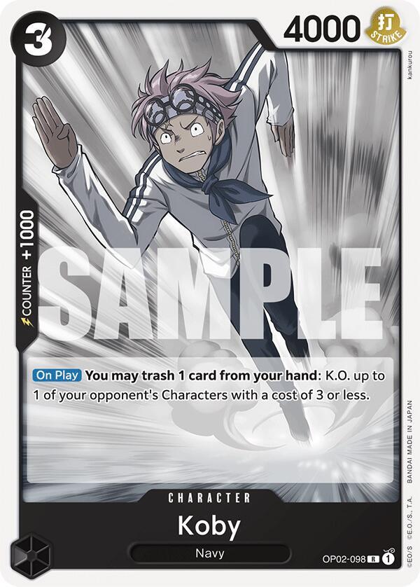 Koby card artwork