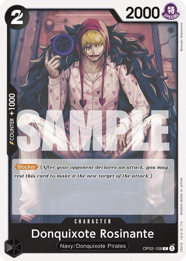 Donquixote Rosinante card artwork