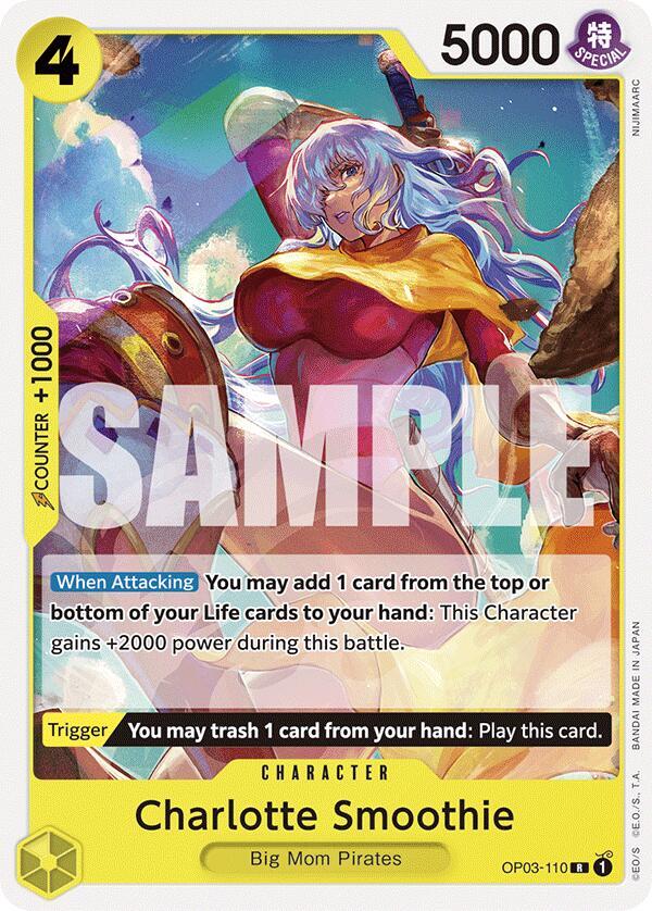Charlotte Smoothie card artwork