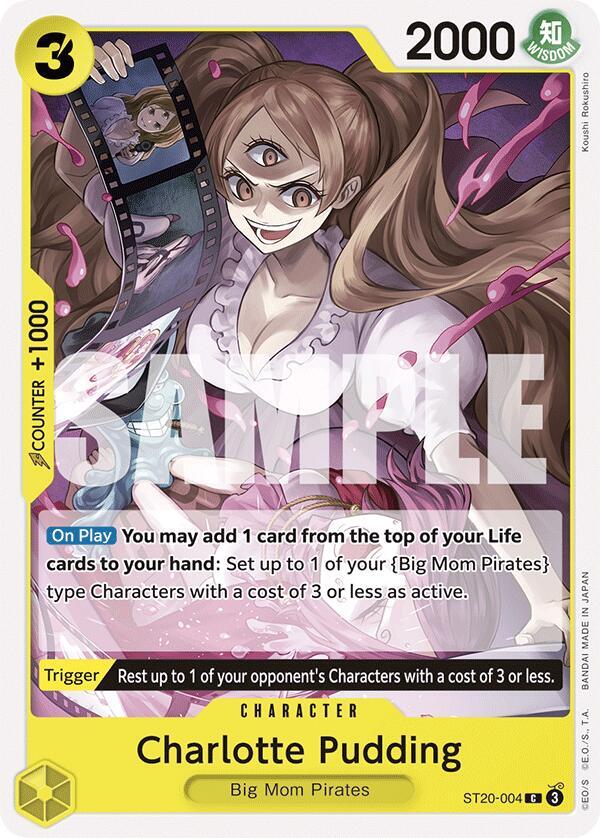 Charlotte Pudding (ST20-004) card artwork