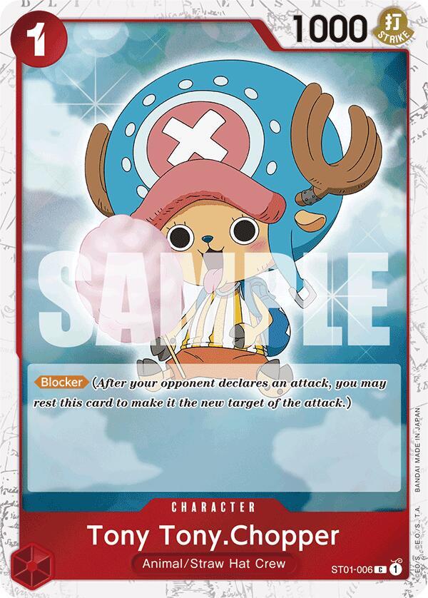 Tony Tony.Chopper (ST01-006) (Jolly Roger Foil) card artwork