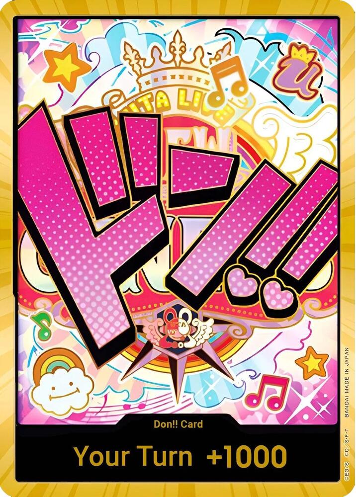DON!! Card (Uta) (Gold) card artwork