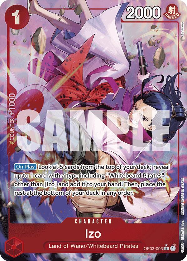 Izo (OP03-003) (Alternate Art) card artwork