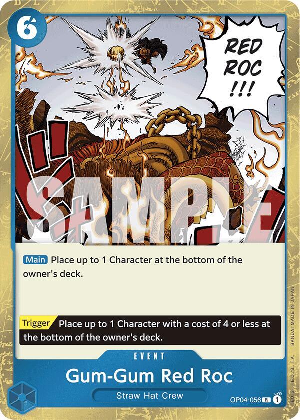 Gum-Gum Red Roc (Jolly Roger Foil) card artwork
