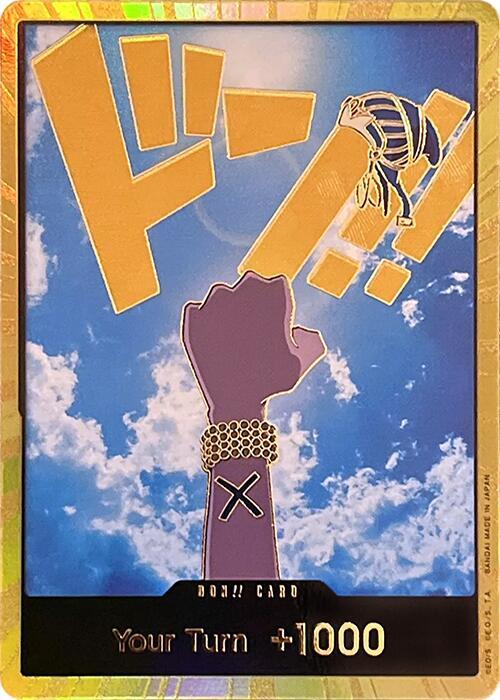 DON!! Card (Vivi) (Gold) card artwork
