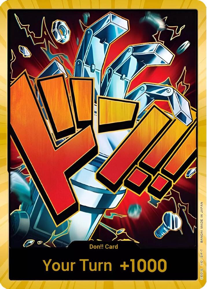 DON!! Card (Eustass "Captain" Kid) (Gold) card artwork