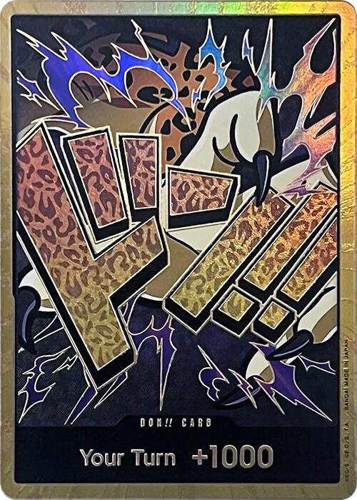 DON!! Card (Rob Lucci) (Gold) card artwork