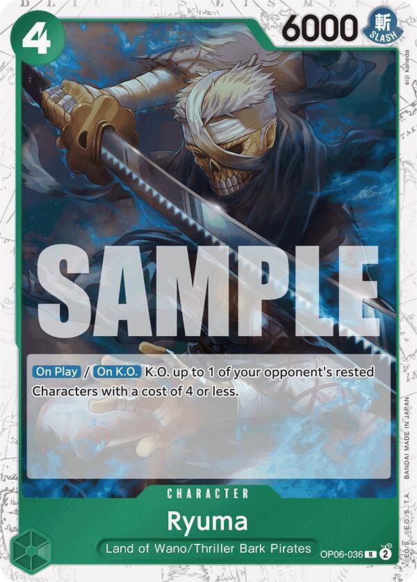Ryuma (Jolly Roger Foil) card artwork